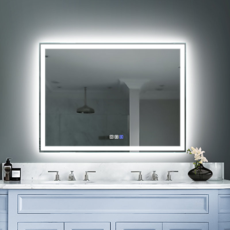 Miroir de salle de bain Adaijah, 36 po x 48 po