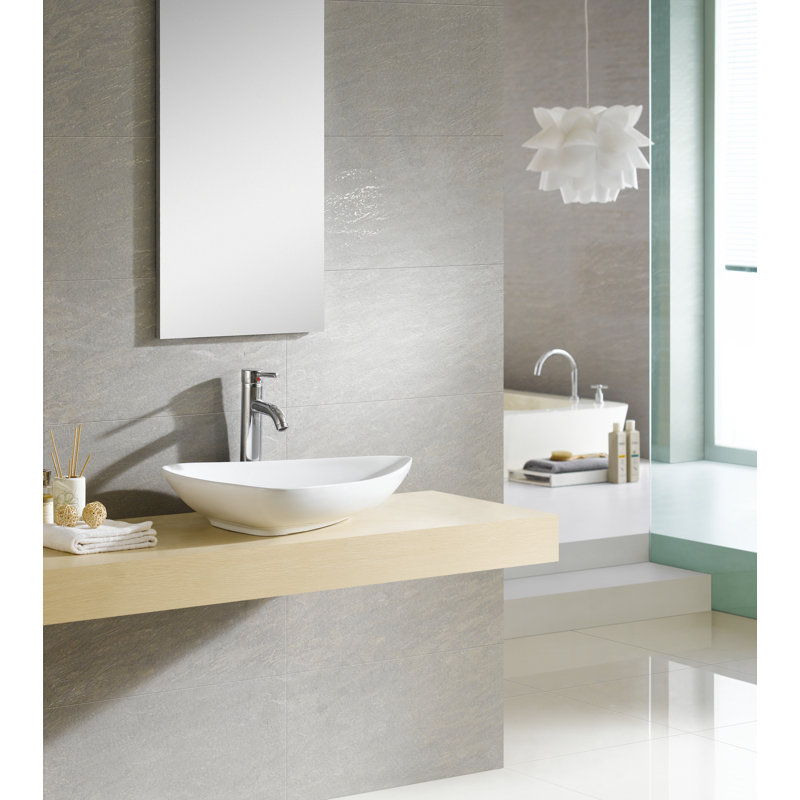 Modern Ceramic Specialty Vessel Bathroom Sink