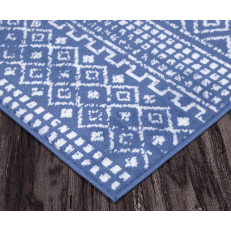 Ashalyn Moroccan Indoor / Outdoor Rug, Rectangle 5' x 7'