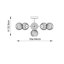 Londino Semi Flush Mount-91062671