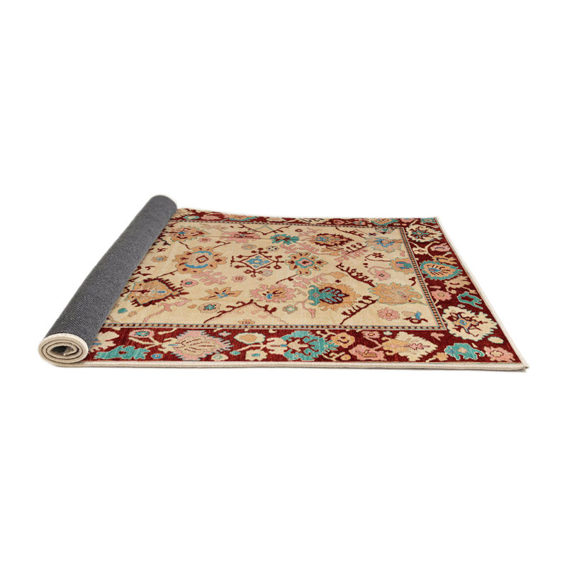 Tapis abstrait moderne 4332, Rond 7 pi