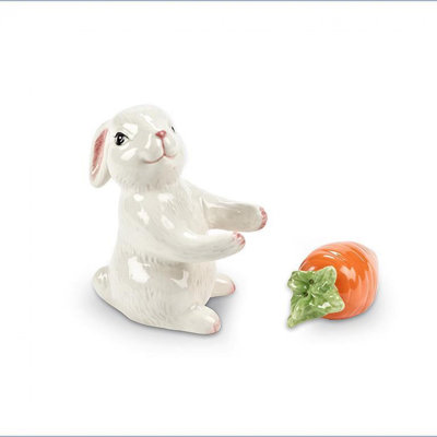 Salière et poivrière Bunny & Carrot