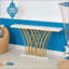 Table d'entrée de luxe, table de couloir, table console