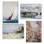 Vintage Coastal - ensemble de 4 reproductions sur toiles tendues-1035398863