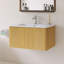 Meuble-lavabo mural simple 30 po avec comptoir intégré en céramique blanche-1559616425-1559616431