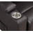 Brown Leather Recliner Aire W/Power Lift & Massage-1952735943