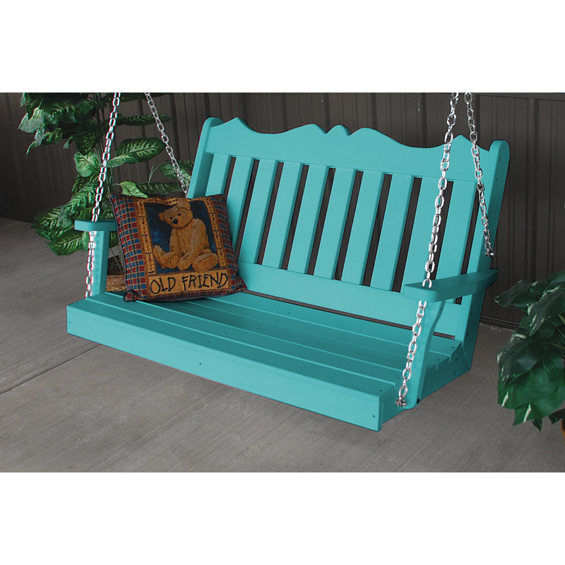 Balancelle Nicholas English, Bleu Aruba, 62'' W