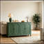 Buffet avec 4 portes courbées décoratives-132944570