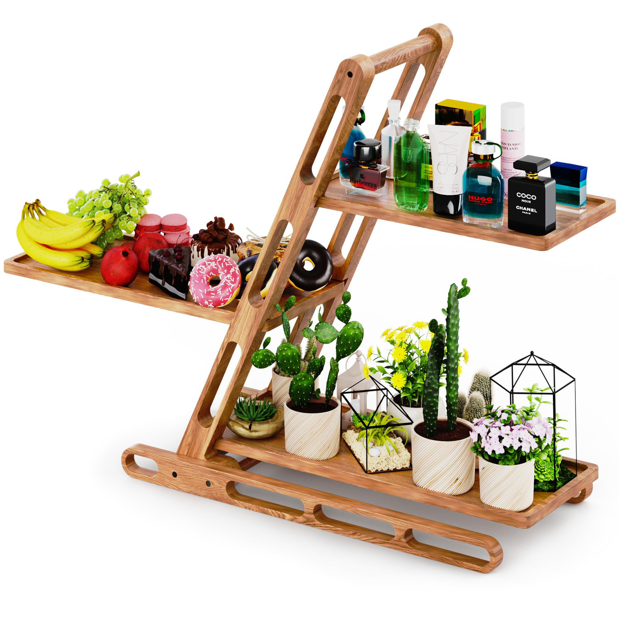 Foundry Select Freestanding Wood Spice Rack Wayfair