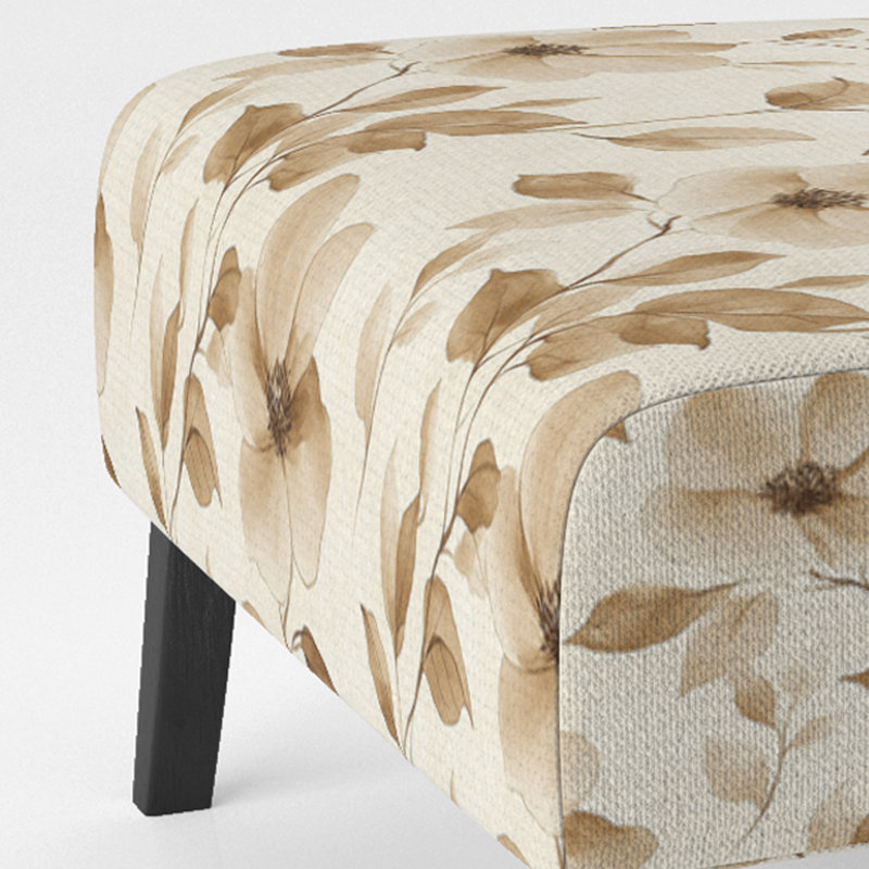 Fauteuil de chambre Country Farmhouse, Pantoufle sans accoudoirs