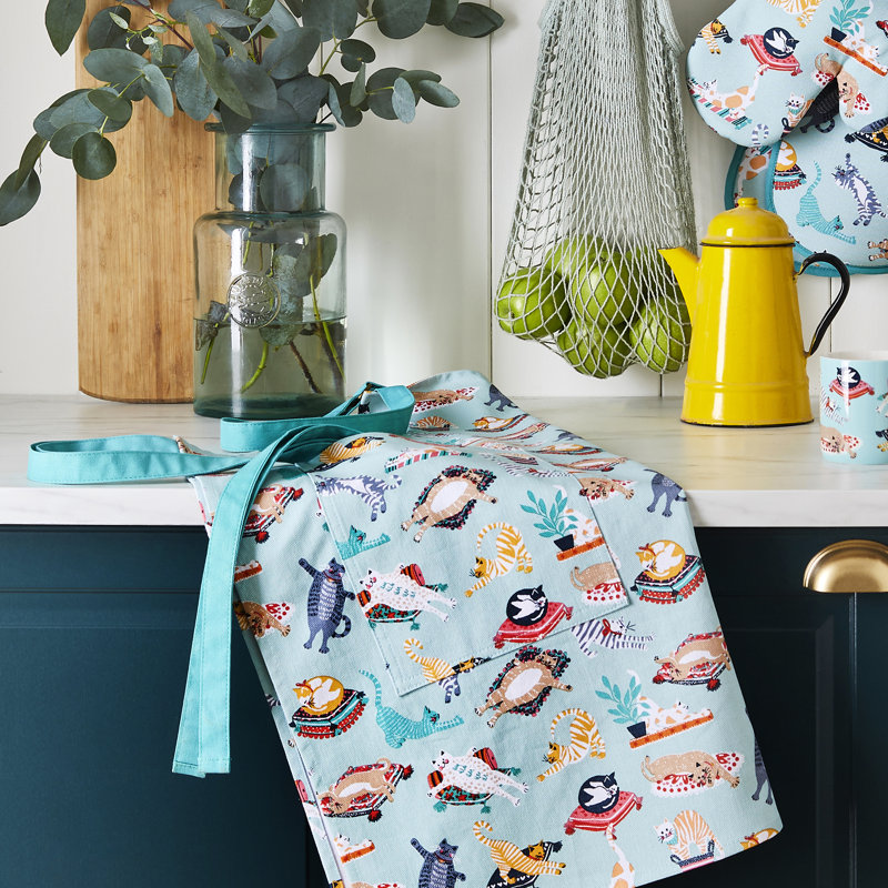 Kitty Cats Cotton Bib Apron