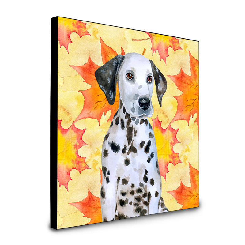 Panneau mural d’art Cannes, Chiot Dalmatien