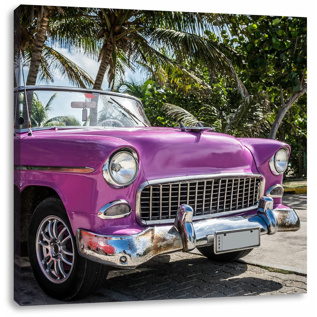 Leinwandbild Kuba Varadero Oldtimer