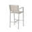 Outdoor Barstools with Durable Rust-Proof Frame and Comfortable Mesh Seating
