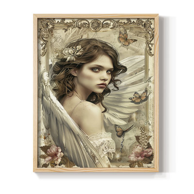 Reproduction encadrée WOMEN Series CECLV - bois massif