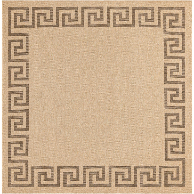 Sheglita Abstract Indoor Rug, Square 8'