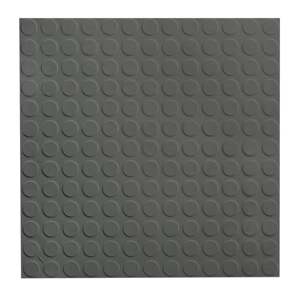 Vantage Circular Rubber Garage Flooring Tiles ROPPE 