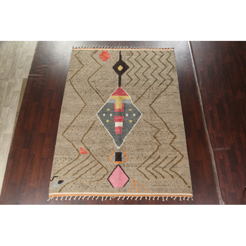 One-of-a-Kind Area Rug Beige