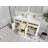 Sonoma 60 In. W X 22 In. D Double Sink Bathroom Vanity In Alabaster With 2 In. Viola Brown Quartz-103399668