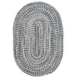 Allyria Hand Braided Blue/Ivory Rug
