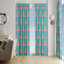Paire de rideaux semi-transparents Blue Flamingo-2084258813