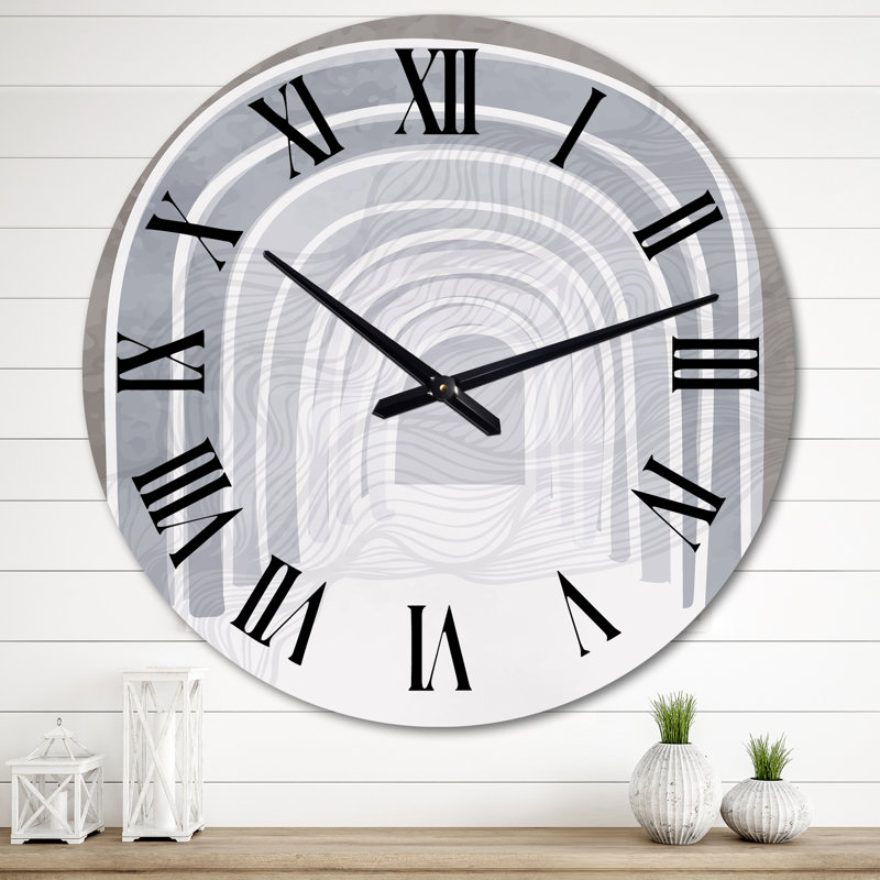 Horloge murale Minimalisme Architectures, Très grand