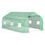Walk-In Greenhouse 11,5 pi x 10 pi x 7 pi, construction galvanisée, optimisez les conditions des plantes avec une maille de ventilation de 11,5 pi x 10 pi x 7 pi, serre, acier, plantes de Harsh Sunlight