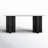 72'' Marble Top Console Table