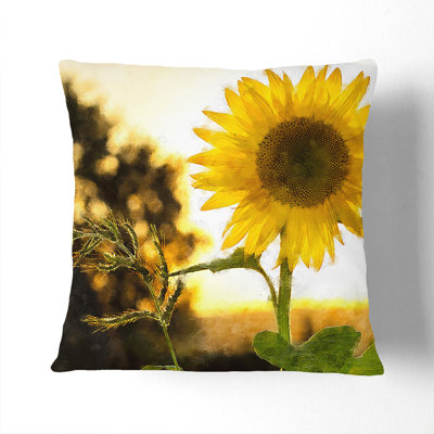 Sunflower Vol.2 Square Throw Cushion