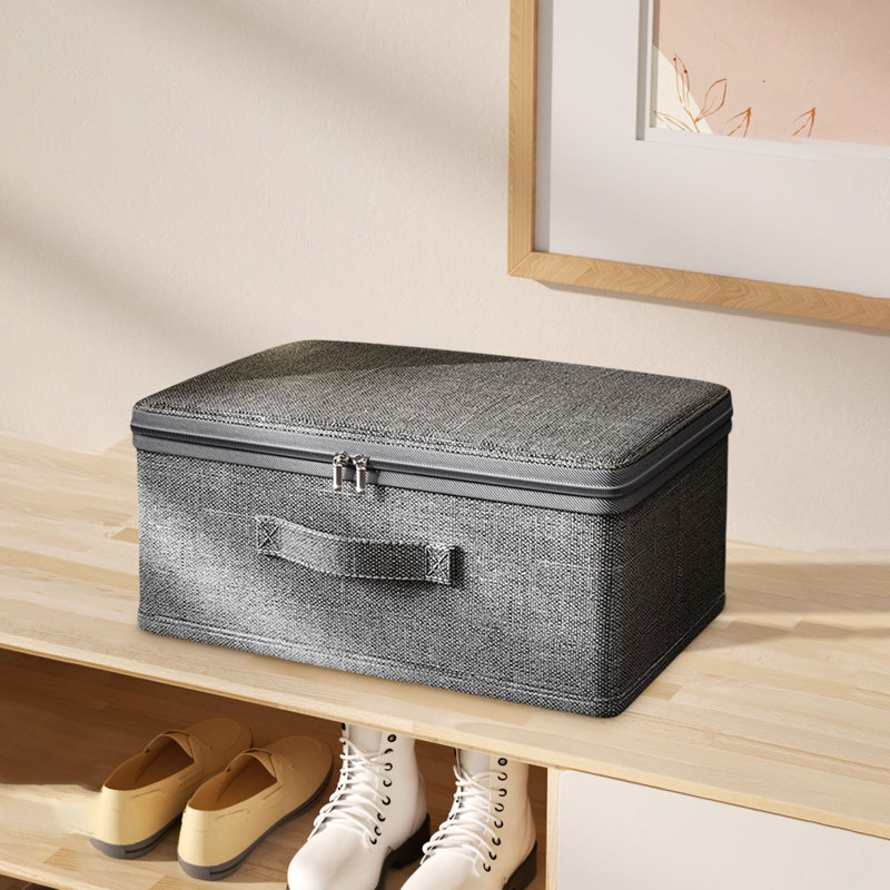  Quilt Storage Bags Moving Packing Bags, Closet Organizers and Storage, Large Clothes Storage Bins Portable Storage Containers with Reinforced Handles for Blanket, Comforter, Bedding