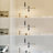 -light Dimmable Linear Led Pendant Modern Metal Design For Kitchen Island