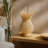 Vimet 14" Wicker Rattan Table Lamp With Wood Base