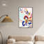 Floral Hue Abstract II Canvas Boho Colourful Wall Art by Art Remedy-104624630-104624631