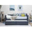 Adona Upholstered Daybed with Trundle and Mattress-38256937-38256938