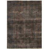 One-of-a-Kind 6'7" X 9'2" 1980s Wool Area Rug in Grey