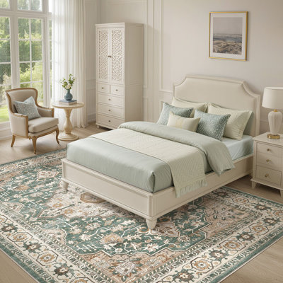 Tapis oriental lavable Aasen Boho