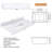 43 Inch Marble Vanity Top, White Vanity Top With 1 Pre-Drilled Faucet Holes, Bathroom Vanity Top With Undermount Rectangular Middle Sink And 4" Height Backsplash