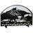 Rustic Lodge 1 Panel Fireplace Screen