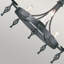 Rundell 5 - Light Waggon Wheel Chandelier