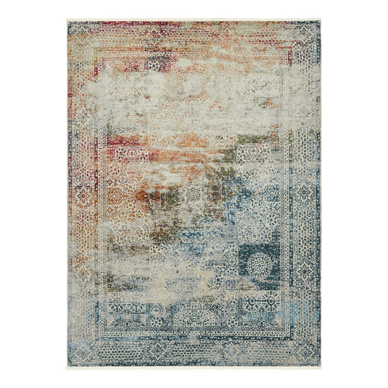 Folmar Abstract Indoor Rug, Rectangle 8' x 10'