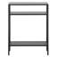 Console Ricardo de 22 po de large avec tablettes en métal et bronze noirci-1118864768-1112291116