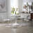Style White 40-inch Dining Table