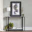 Table d'appoint 42 po en marbre blanc