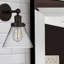 Applique murale à bras en acier 1 lumière Chesterhill-932550938-932550937