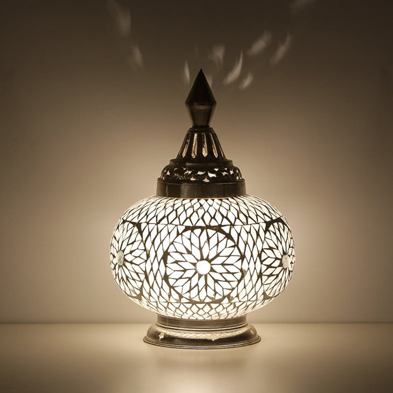 Chambliss Metal Table Lamp, Transparant