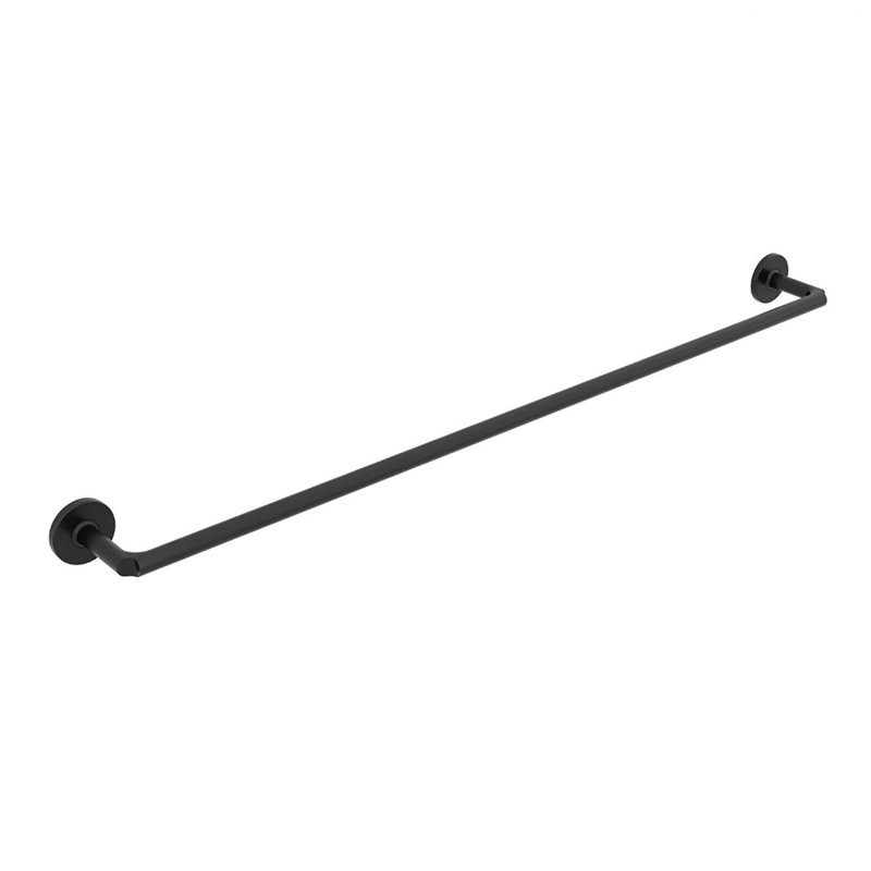 Sbeca Wall Mounted Towel Bar, Matte Black