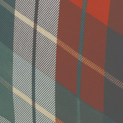 Check Argyle Duvet Cover with Pillowcases Included