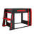 Full Size Wooden Gaming Bunk Bed With Desk,Shelves,USB And LED Light-2013894683-2013894682