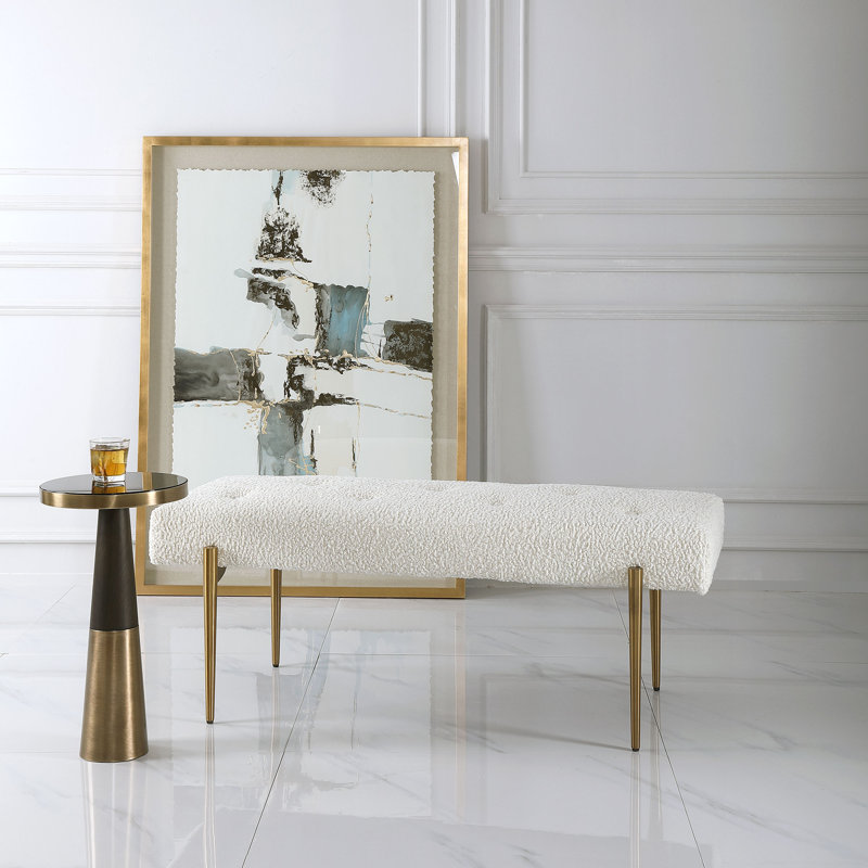 Gus Polyester Upholstered Bench