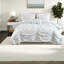 Striped and Floral Comforter Set